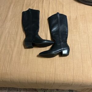 Universal thread below the knee riding boots